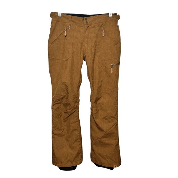 Roxy Women's Brown Snowboard/Ski Pants - Sz Medium - Picture 1 of 10
